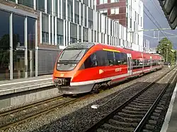 DB Regio op Enschede (op het voormalige spoor 5)