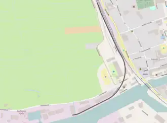 Spoorlijn Husum Nord - Husum Außenhafen op de kaart