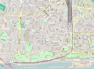 Spoorlijn Hamburg-Altona Kai - Hamburg-Altona op de kaart