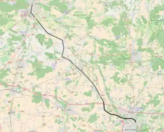 Spoorlijn Celle - Braunschweig op de kaart