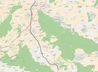 Spoorlijn Bad Münder - Bad Nenndorf op de kaart