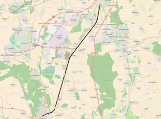 Spoorlijn Leiferde - Salzgitter Bad op de kaart