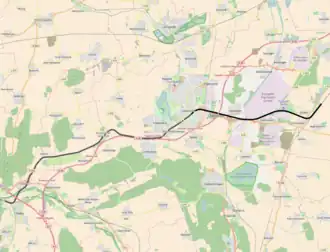 Spoorlijn Salzgitter-Drütte - Derneburg op de kaart