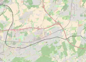 Spoorlijn aansluiting Langendreer Kreuz - Dortmund-Löttringhausen op de kaart