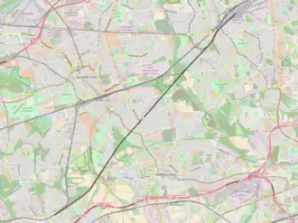Spoorlijn Essen-Kray Nord - Wanne-Eickel op de kaart