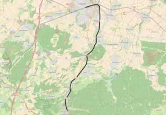 Spoorlijn Euskirchen - Bad Münstereifel op de kaart