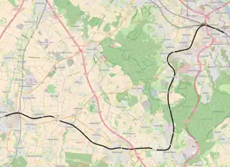 Spoorlijn Bonn - Euskirchen op de kaart