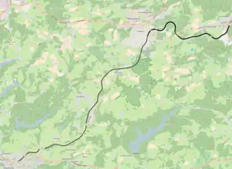 Spoorlijn Oberbrügge - Wipperfürth op de kaart