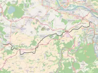 Spoorlijn Koblenz-Lützel - Mayen Ost op de kaart