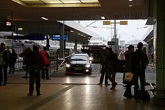 Afrijden van de wagons