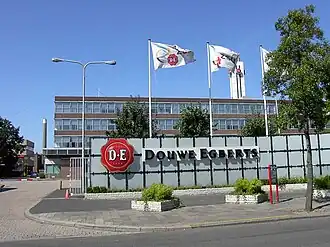 Douwe Egberts-fabriek aan de Keulsekade 143 (nu Jacobs Douwe Egberts)
