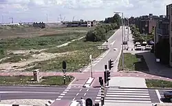 Groenewoudlaan (rechtvoor) in 1986