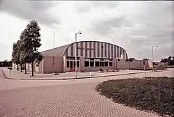 Voormalige sporthal Den Oert aan De Ritte (1973)