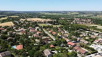 Gezicht op Montgiscard