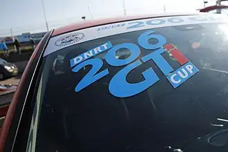 DNRT Peugeot 206 GTi Cup