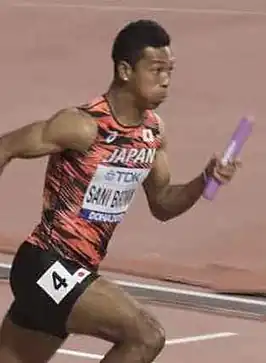 Abdul Hakim Sani Brown op de WK 2019