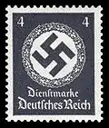 Dienstzegel van Duitsland, uitgegeven in 1942