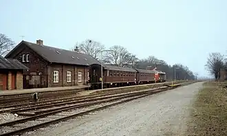 Station Bording in 1979