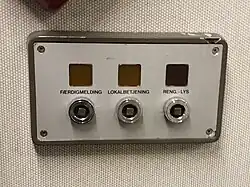 Deurbediening op een IC3-treinstel van de DSB