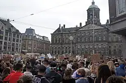 Protest op de Dam 1 juni 2020
