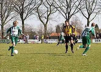 SES uit tegen DSV, 27 maart 2011.