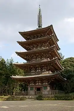 Daigoji pagode uit de Heianperiode