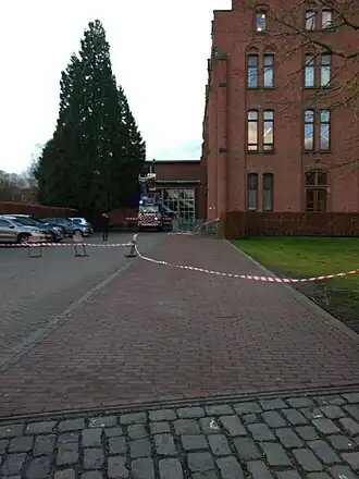 Er vielen ook dakpannen van het Groothuys