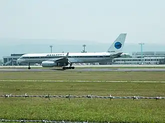 Een Tu-214 van Dalavia