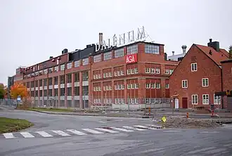 Fabriekshal in Lidingö