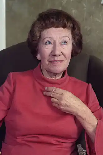 Flora Robson in 1975