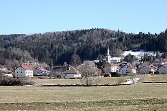 Gezicht op Damprichard