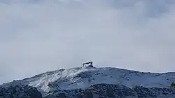 Het bergstation van de stoeltjeslift "Hohes Licht" in Damüls