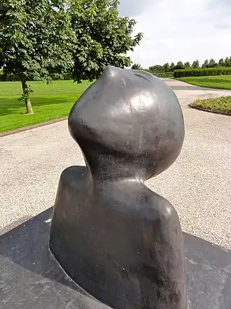 Dan zal ik ten volle kennen door Marion Jebbink op de begraafplaats "De Akker" Bunschoten-Spakenburg (2005)