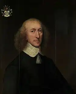 Daniël van Hogendorp, echtgenoot van Ida Maria Hooft, Cornelis Janssens van Ceulen (tweede helft 17e eeuw) Museum Rotterdam
