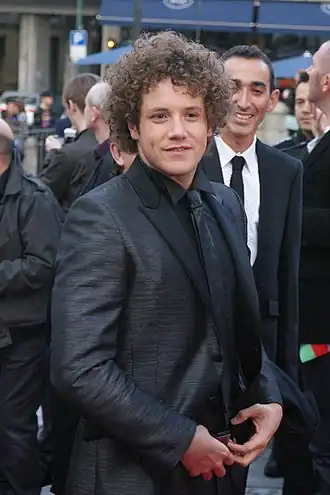 Daniel Diges tijdens het Eurovisiesongfestival 2010