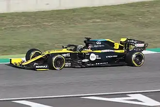 Ricciardo tijdens de GP van Toscane