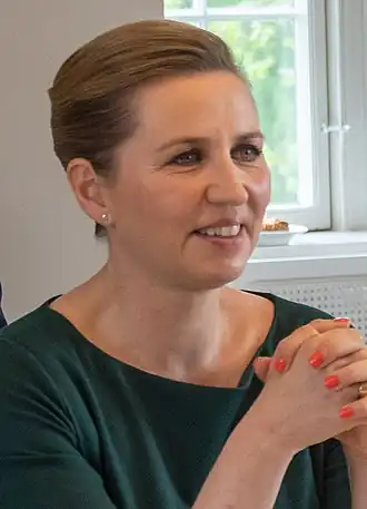 Mette Frederiksen in 2021