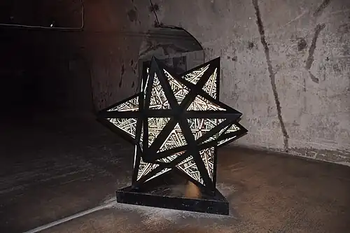 Anthony James 80 Great Stellated Dodecahedron[16] in de kelders