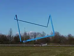 Dansend vierkant van Marijke de Goey