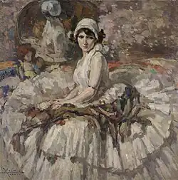 Danseres in rust, ca. 1915
