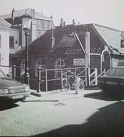 Dansstudio in Brouwerij de Boog ingang