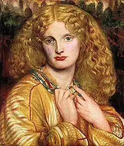 Helen of Troy, door Rossetti