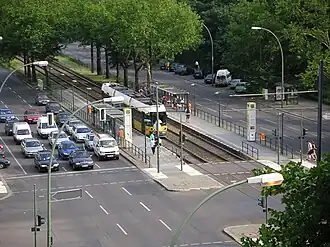 Danziger Straße aan het Volkspark Friedrichshain
