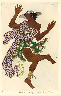 Een jonge herder (Bakst, 1912)