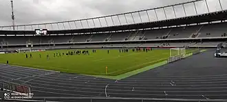 Binnenkant van het S. Dariaus en S. Girėno stadion
