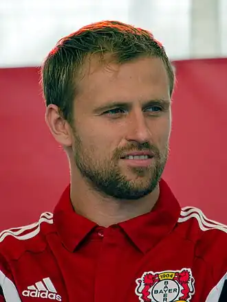 Krešić met Bayer 04 Leverkusen in 2014.