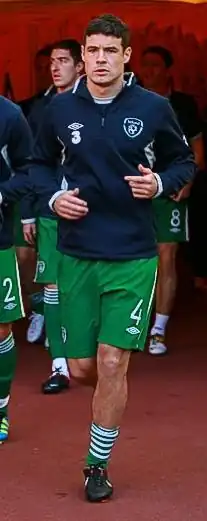 O'Dea in 2011 als speler van Ierland