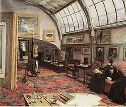 Max Liebermann, Das Atelier des Künstlers, 1902