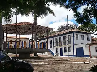 Het prieel in het centrum van Datas