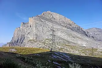 De Daubenhorn vanaf de Gemmipas.